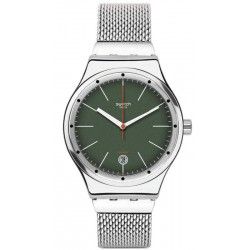 Swatch Unisex Watch Irony Sistem51 Sistem Kaki Automatic YIS407G