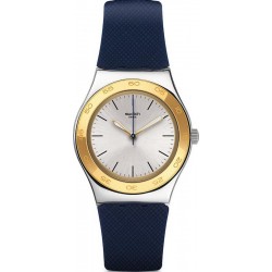 Swatch Women's Watch Irony Medium Blue Push YLS191