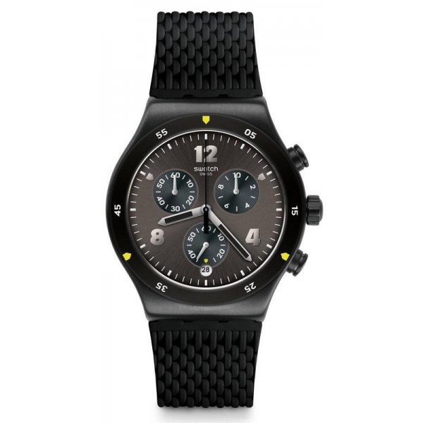 Swatch Men's Watch Irony Chrono Darkbark YVB406 Buy Swatch Men's Watch Irony Chrono Darkbark YVB406
