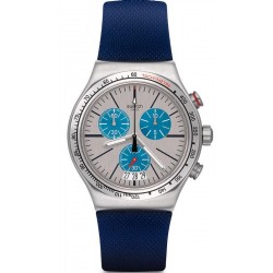 Swatch Unisex Watch Irony Chrono Blau Me On YVS435