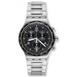 Swatch Herrenuhr Irony Chrono Night Flight YVS444G