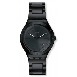 Swatch Men's Watch Irony Big Classic Noir Intense YWB404G