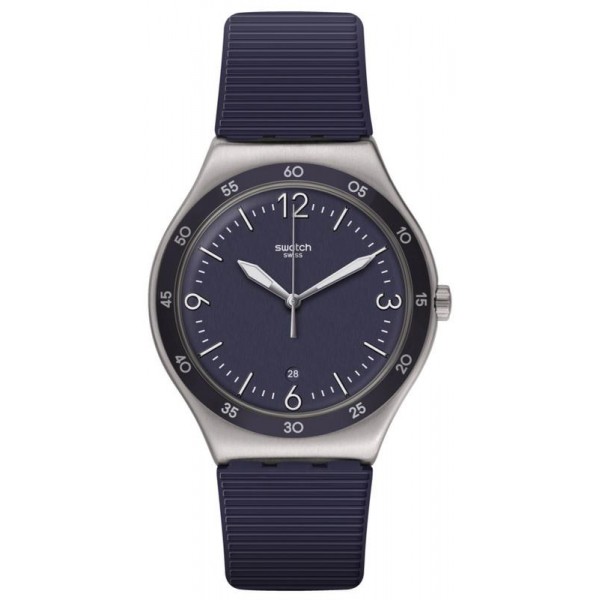 Buy Swatch Unisex Watch Irony Blue Suit Big Classic YWS453