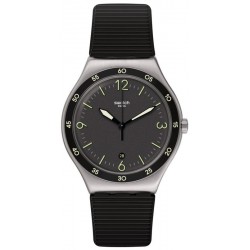 Swatch Unisex Watch Irony Black Suit Big Classic YWS454