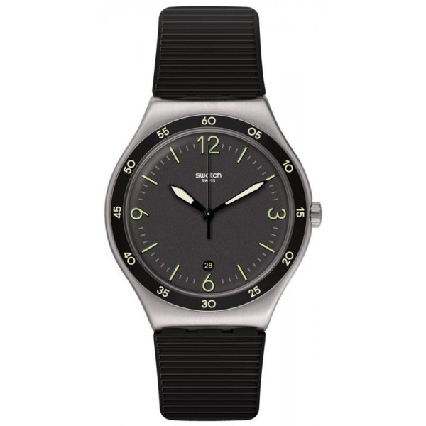 Buy Swatch Unisex Watch Irony Black Suit Big Classic YWS454