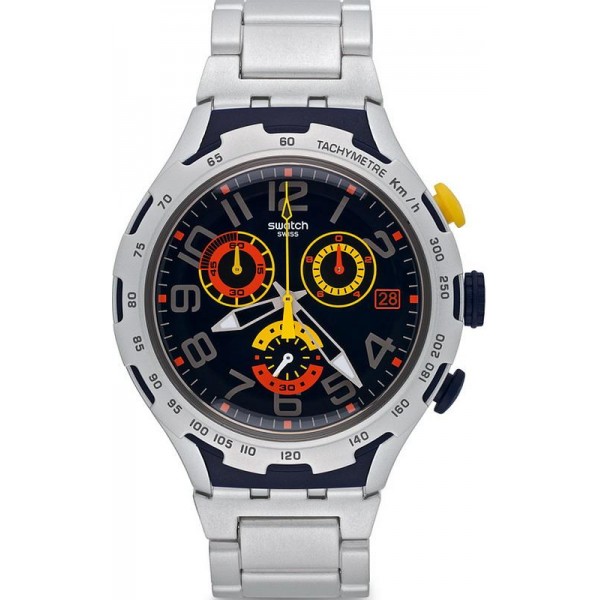 Comprar Reloj Swatch Hombre Irony Xlite Darkony Cronógrafo YYS4006AG